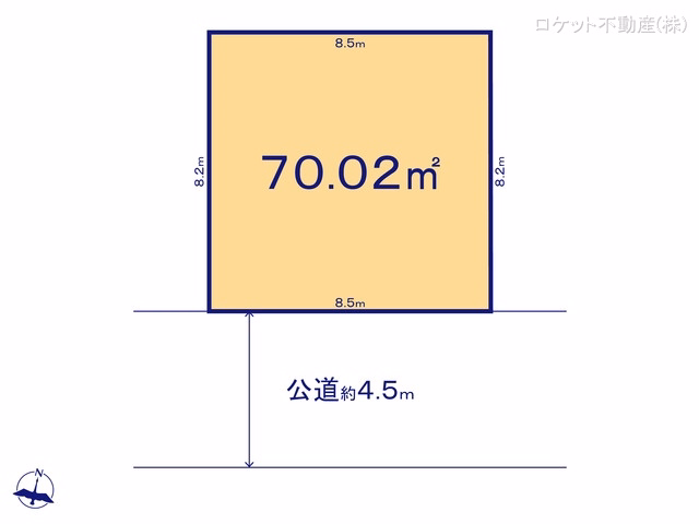 土地 江戸川区西瑞江12期 区画図