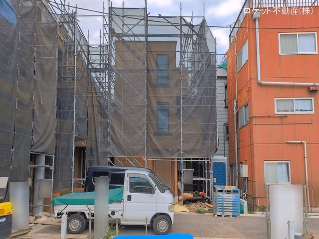 江戸川区篠崎町4丁目（戸建）01 上棟
