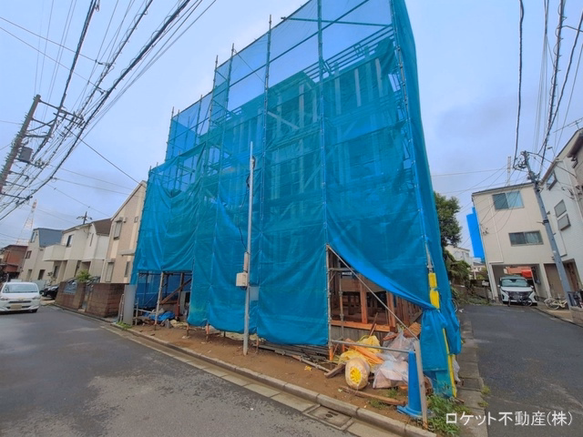 新築戸建て 江戸川区東小岩323 1号棟 上棟