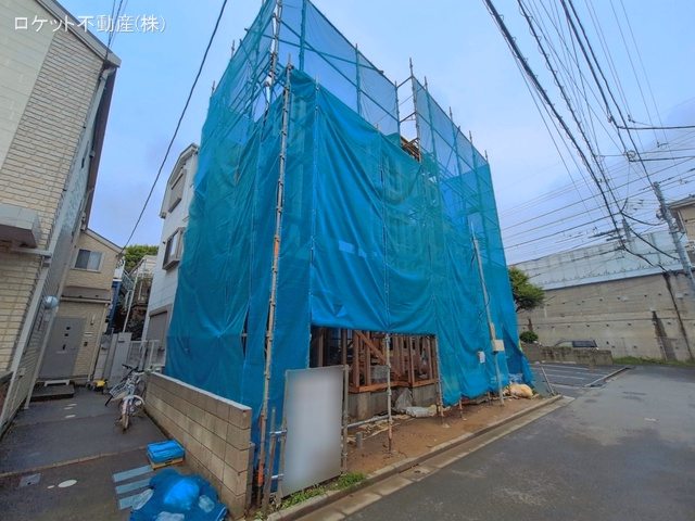 新築戸建て 江戸川区東小岩323 1号棟 上棟