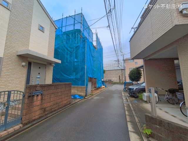 新築戸建て 江戸川区東小岩323 1号棟 上棟