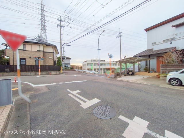 愛知県小牧市古雅４丁目の中古戸建て完成写真 2025年1月26日撮影