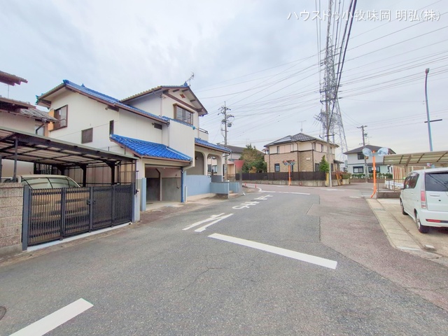 愛知県小牧市古雅４丁目の中古戸建て完成写真 2025年1月26日撮影