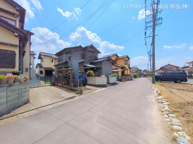 愛知県丹羽郡扶桑町大字斎藤字北山の中古戸建て完成写真 2025年4月15日撮影