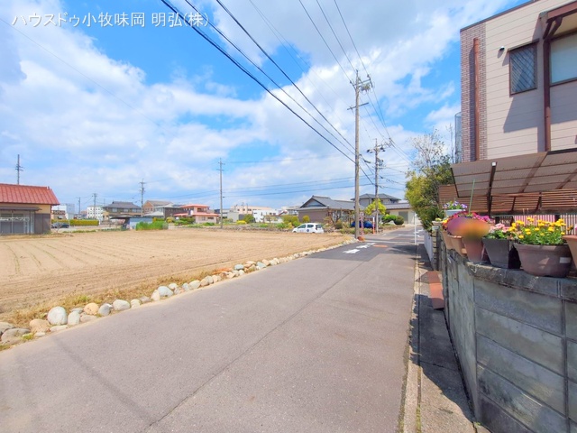 愛知県丹羽郡扶桑町大字斎藤字北山の中古戸建て完成写真 2025年4月15日撮影