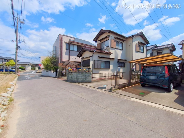 愛知県丹羽郡扶桑町大字斎藤字北山の中古戸建て完成写真 2025年4月15日撮影