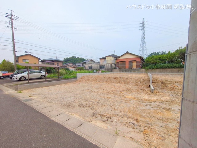 愛知県小牧市大字本庄の新築戸建て更地・土地写真 2025年7月1日撮影