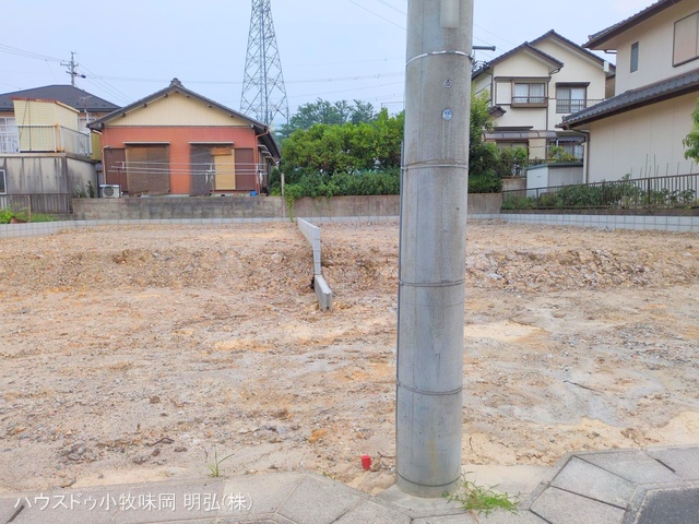 愛知県小牧市大字本庄の新築戸建て更地・土地写真 2025年7月1日撮影