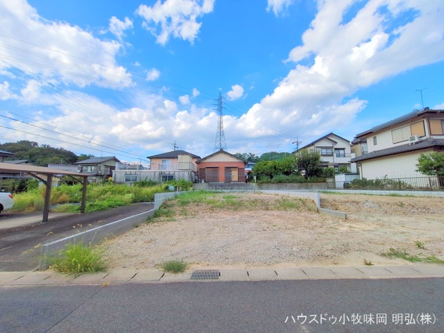 愛知県小牧市大字本庄の新築戸建て更地・土地写真 2025年8月5日撮影