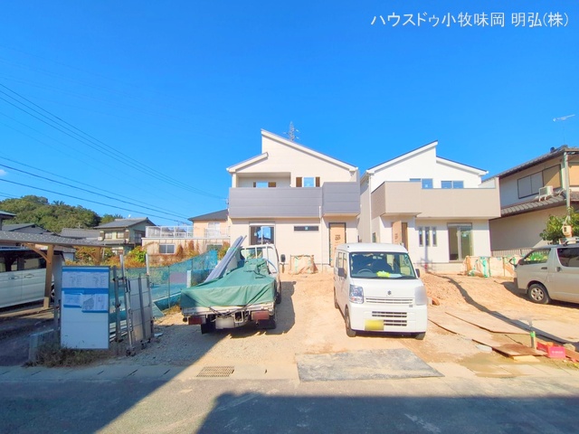 愛知県小牧市大字本庄の新築戸建て外構写真 2025年10月29日撮影