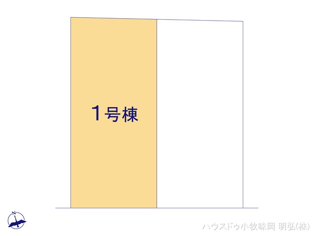 愛知県小牧市大字本庄の新築戸建て全体区画図 ※図面と異なる場合は現況を優先