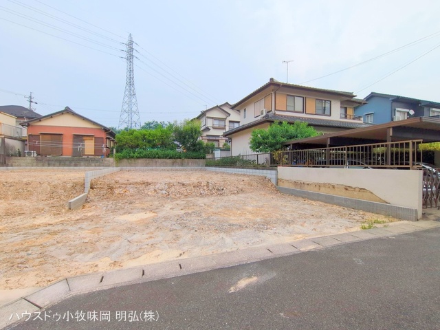 愛知県小牧市大字本庄の新築戸建て更地・土地写真 2025年7月1日撮影