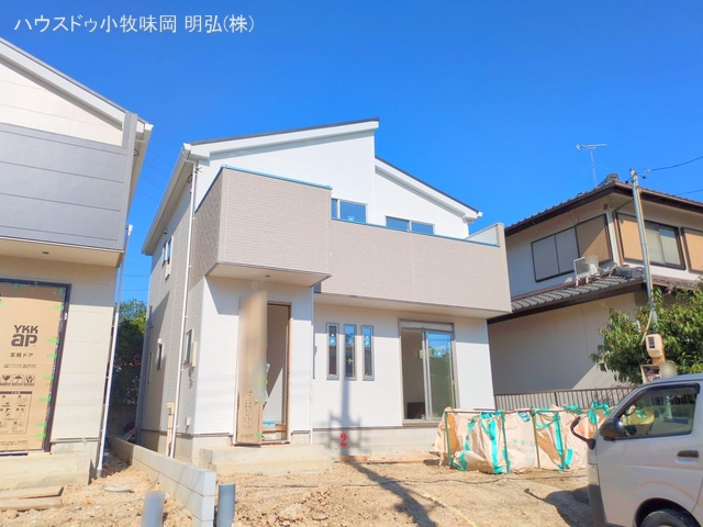 愛知県小牧市大字本庄の新築戸建て外構写真 2025年10月29日撮影