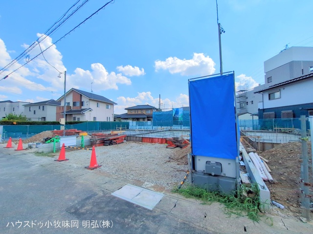 愛知県丹羽郡大口町外坪１丁目の新築戸建て基礎写真 2025年8月18日撮影