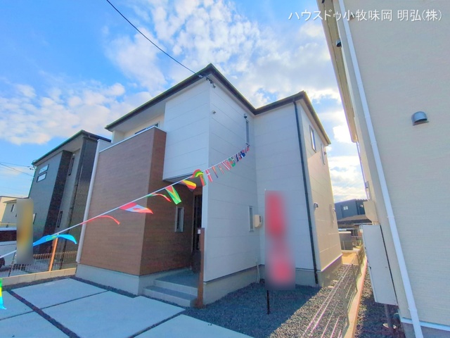 愛知県丹羽郡大口町外坪１丁目の新築戸建て完成写真 2025年12月18日撮影