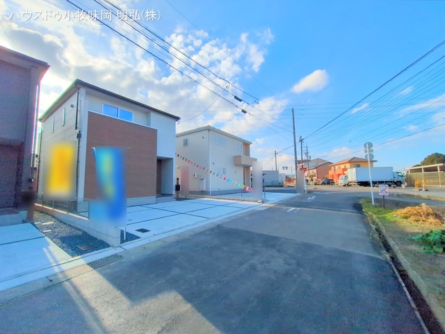 愛知県丹羽郡大口町外坪１丁目の新築戸建て完成写真 2025年12月18日撮影