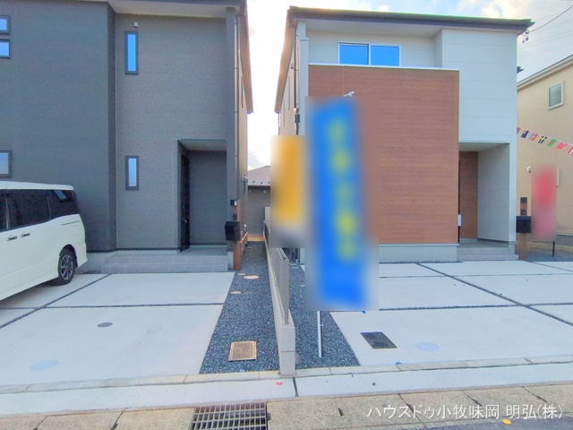 愛知県丹羽郡大口町外坪１丁目の新築戸建て完成写真 2025年12月18日撮影