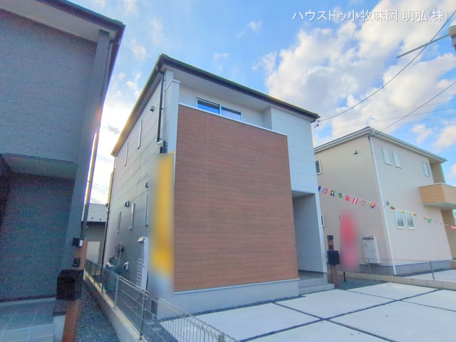 愛知県丹羽郡大口町外坪１丁目の新築戸建て完成写真 2025年12月18日撮影