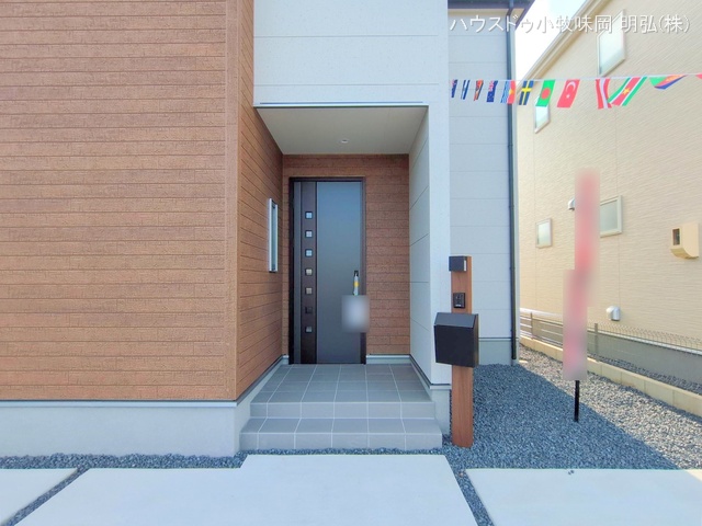 愛知県丹羽郡大口町外坪１丁目の新築戸建て完成写真 2025年12月18日撮影