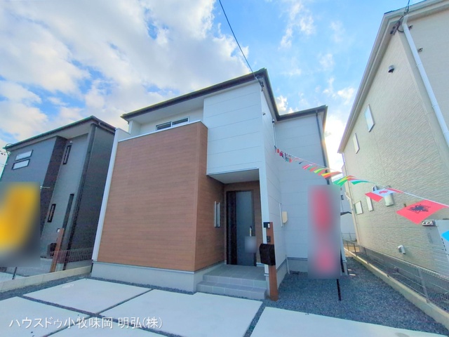 愛知県丹羽郡大口町外坪１丁目の新築戸建て完成写真 2025年12月18日撮影