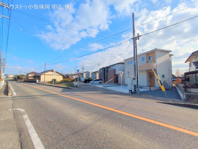 愛知県丹羽郡大口町外坪１丁目の新築戸建て完成写真 2025年12月18日撮影