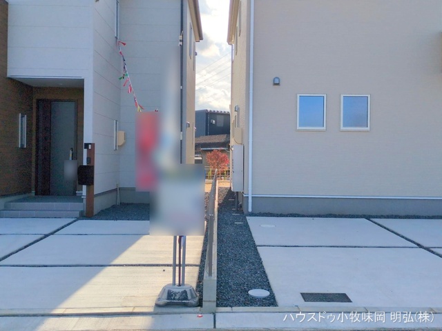 愛知県丹羽郡大口町外坪１丁目の新築戸建て完成写真 2025年12月18日撮影