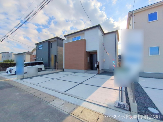 愛知県丹羽郡大口町外坪１丁目の新築戸建て完成写真 2025年12月18日撮影