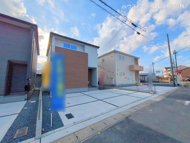 愛知県丹羽郡大口町外坪１丁目の新築戸建て完成写真 2025年12月18日撮影