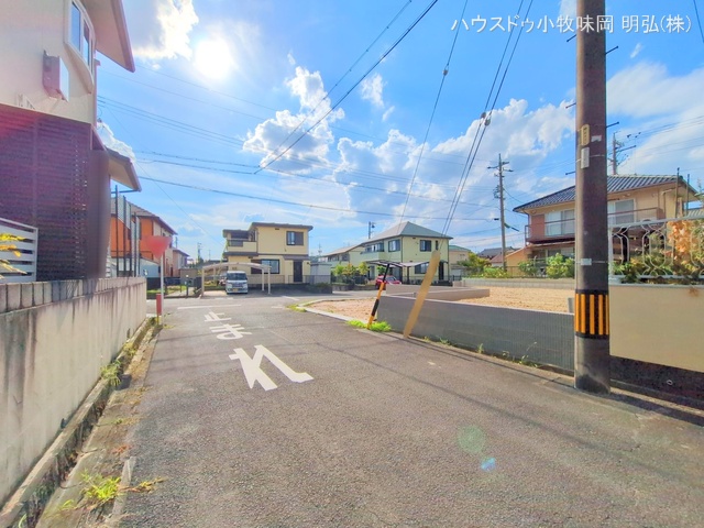 愛知県小牧市大字本庄の新築戸建て更地・土地写真 2025年8月5日撮影