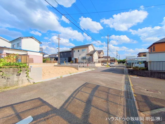 愛知県小牧市大字本庄の新築戸建て更地・土地写真 2025年8月5日撮影