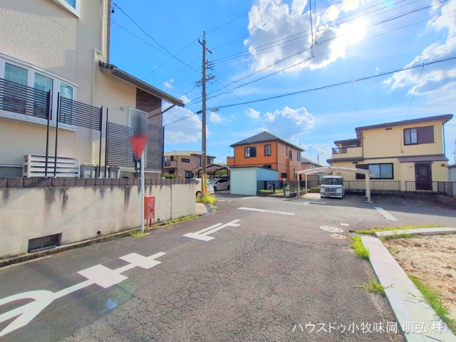 愛知県小牧市大字本庄の新築戸建て更地・土地写真 2025年8月5日撮影