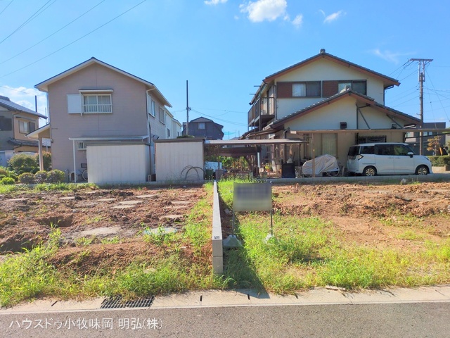 愛知県丹羽郡扶桑町大字高雄字柳前の新築戸建て更地・土地写真 2025年9月15日撮影