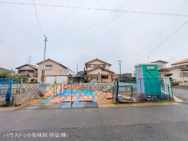愛知県丹羽郡扶桑町大字高雄字柳前の新築戸建て基礎写真 2025年10月15日撮影