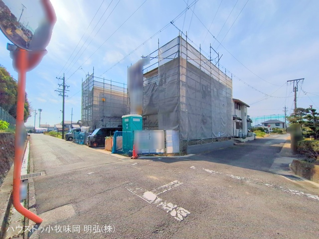 愛知県丹羽郡扶桑町大字高雄字柳前の新築戸建てシート写真 2025年11月6日撮影