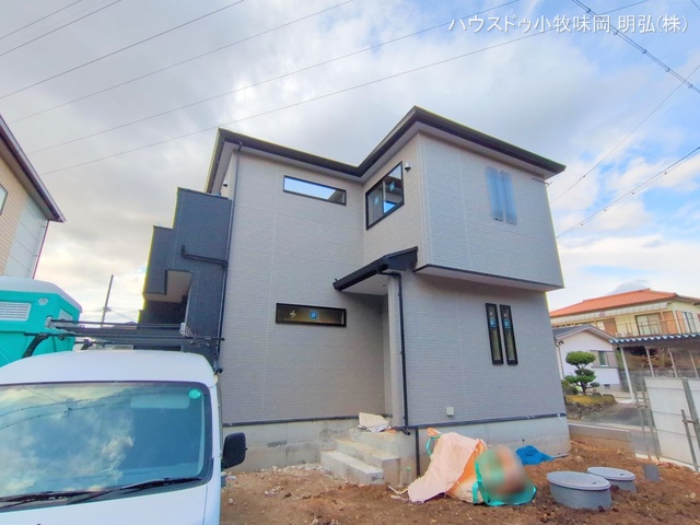 愛知県丹羽郡扶桑町大字高雄字柳前の新築戸建て外構写真 2025年12月2日撮影