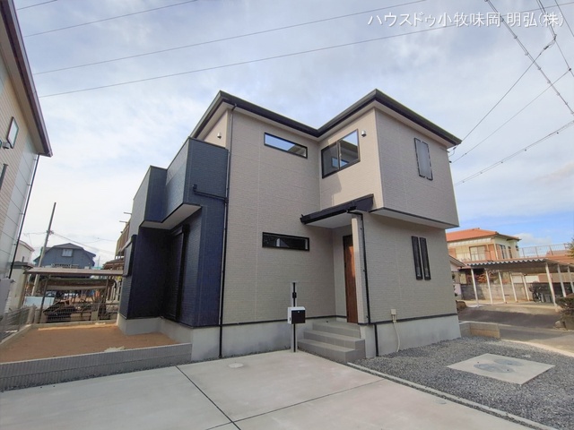 愛知県丹羽郡扶桑町大字高雄字柳前の新築戸建て完成写真 2026年1月19日撮影