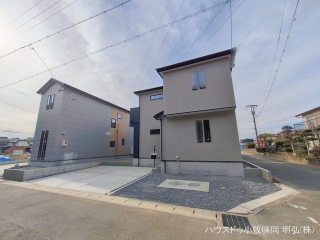 愛知県丹羽郡扶桑町大字高雄字柳前の新築戸建て完成写真 2026年1月19日撮影