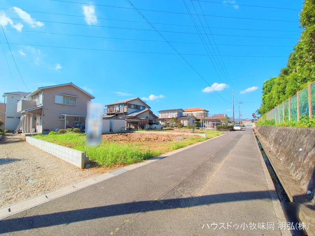 愛知県丹羽郡扶桑町大字高雄字柳前の新築戸建て更地・土地写真 2025年9月15日撮影