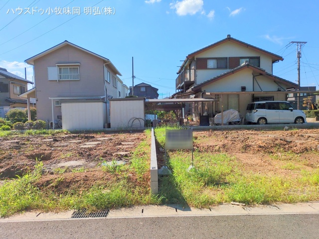 愛知県丹羽郡扶桑町大字高雄字柳前の新築戸建て更地・土地写真 2025年9月15日撮影