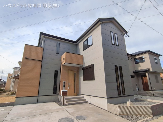 愛知県丹羽郡扶桑町大字高雄字柳前の新築戸建て完成写真 2026年1月19日撮影