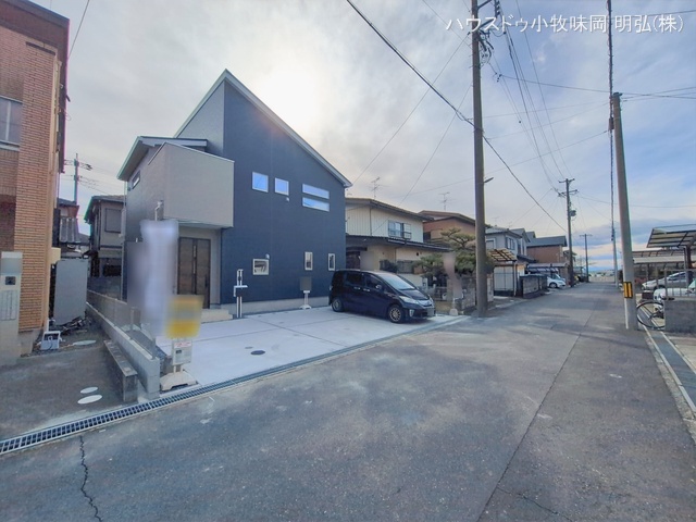 愛知県犬山市字中唐曽の新築戸建て完成写真 2026年1月19日撮影