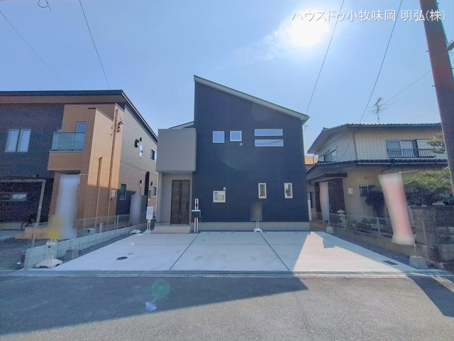 愛知県犬山市字中唐曽の新築戸建て完成写真 2026年2月15日撮影