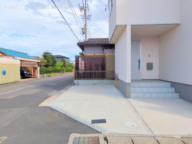 愛知県丹羽郡扶桑町大字高雄字南東川の新築戸建て完成写真 2025年9月28日撮影