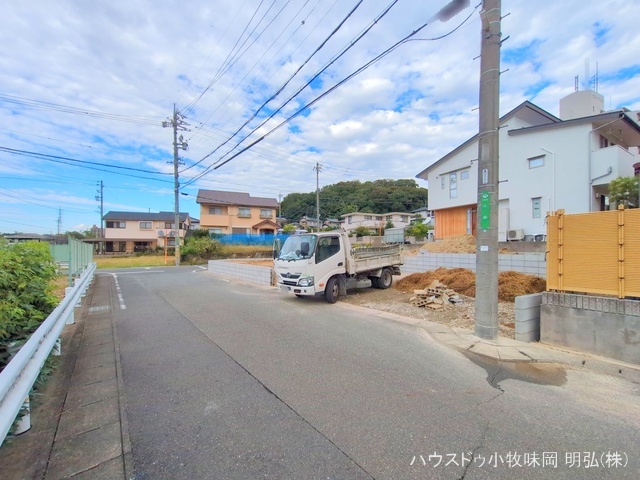 愛知県小牧市久保の新築戸建て更地・土地写真 2025年10月19日撮影