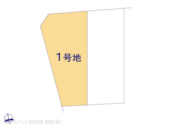 愛知県小牧市久保の新築戸建て全体区画図 ※図面と異なる場合は現況を優先