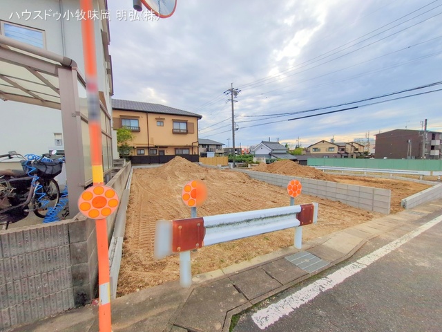 愛知県小牧市久保の新築戸建て更地・土地写真 2025年10月19日撮影