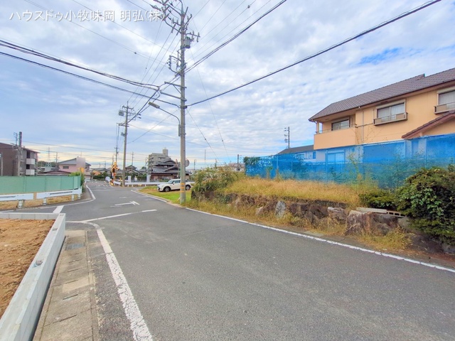 愛知県小牧市久保の新築戸建て更地・土地写真 2025年10月19日撮影