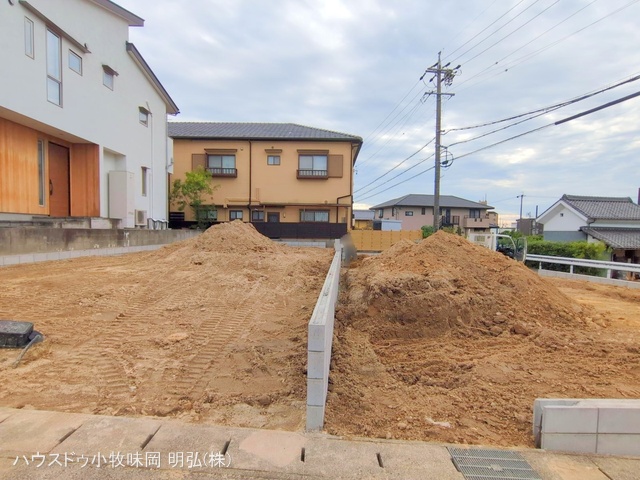 愛知県小牧市久保の新築戸建て更地・土地写真 2025年10月19日撮影