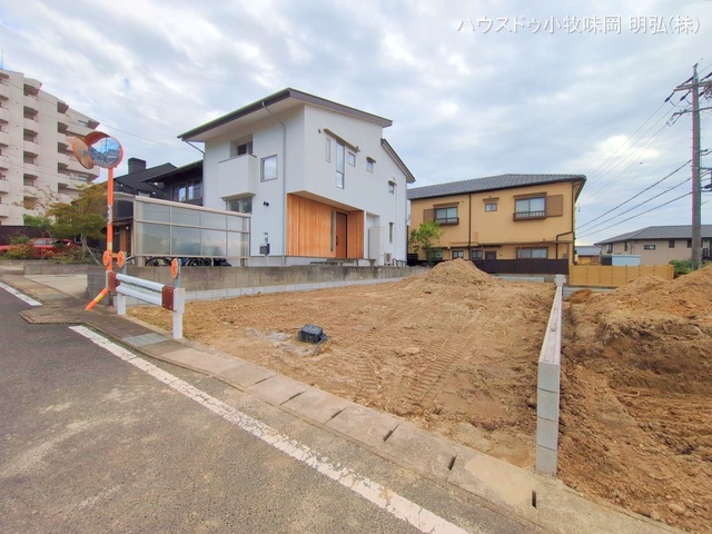 愛知県小牧市久保の新築戸建て更地・土地写真 2025年10月19日撮影