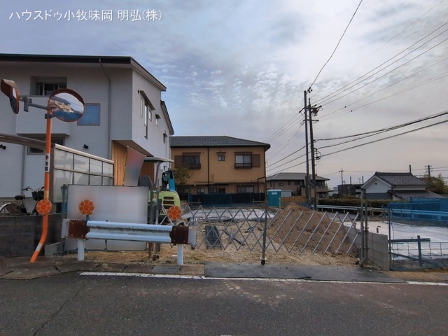 愛知県小牧市久保の新築戸建て基礎写真 2026年3月1日撮影